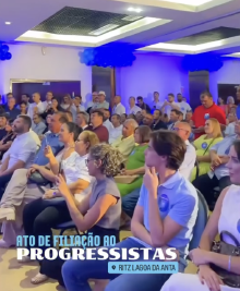 Cerimônia de filiação do PP em Maceió reforça a base política em Alagoas