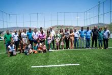 Prefeita Christiane Bulhões entrega mais um Campo Society para garantir esporte, saúde, lazer e qualidade de vida ao povo santanense Prefeita Christiane Bulhões entrega mais um Campo Society para garantir esporte, saúde, lazer e qualidade de vida ao povo santanense